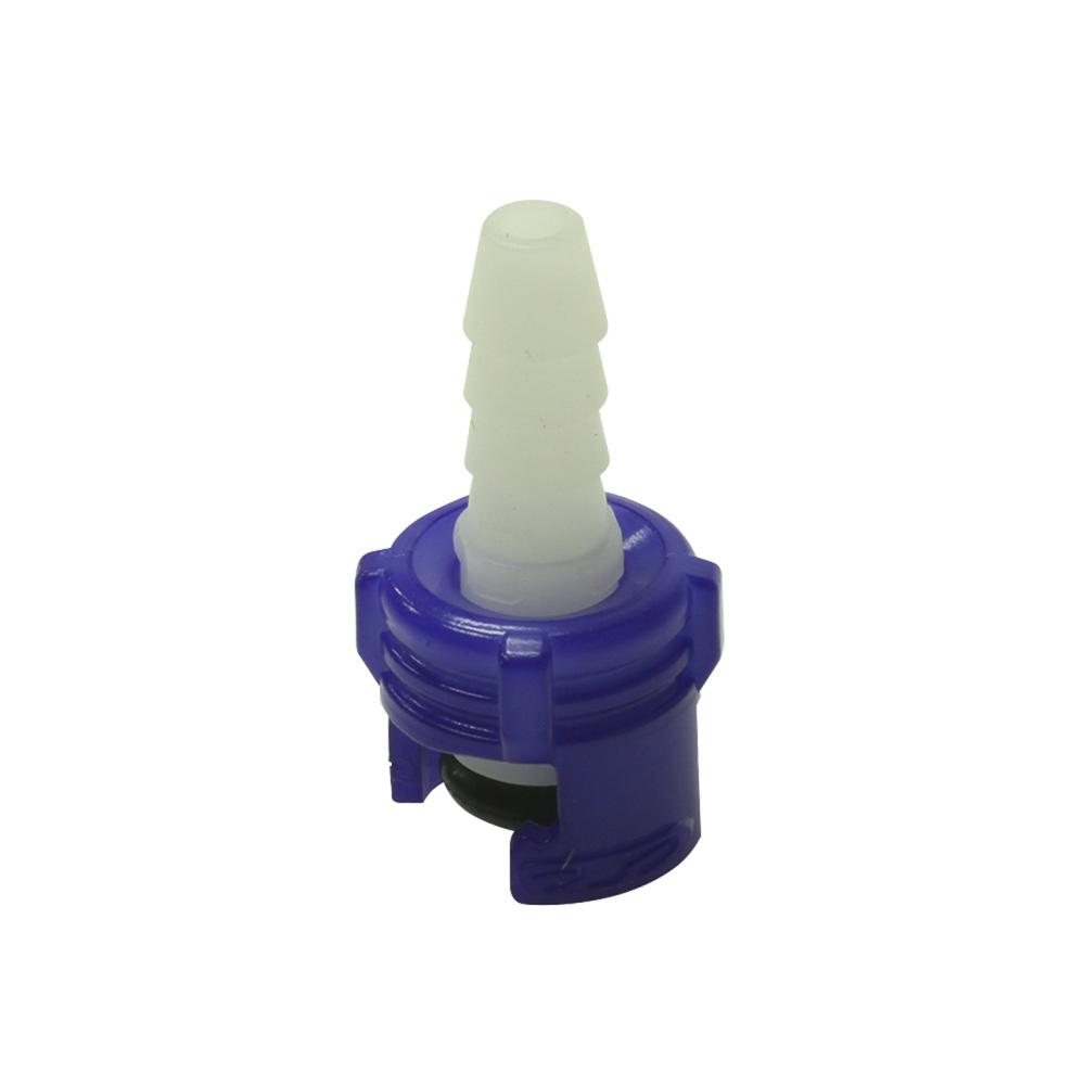 Coupling Inline Blue BCG Insulator Half 4mm Hose Barb Coupling Inline Blue BCG Insulator Half 4mm Hose Barb