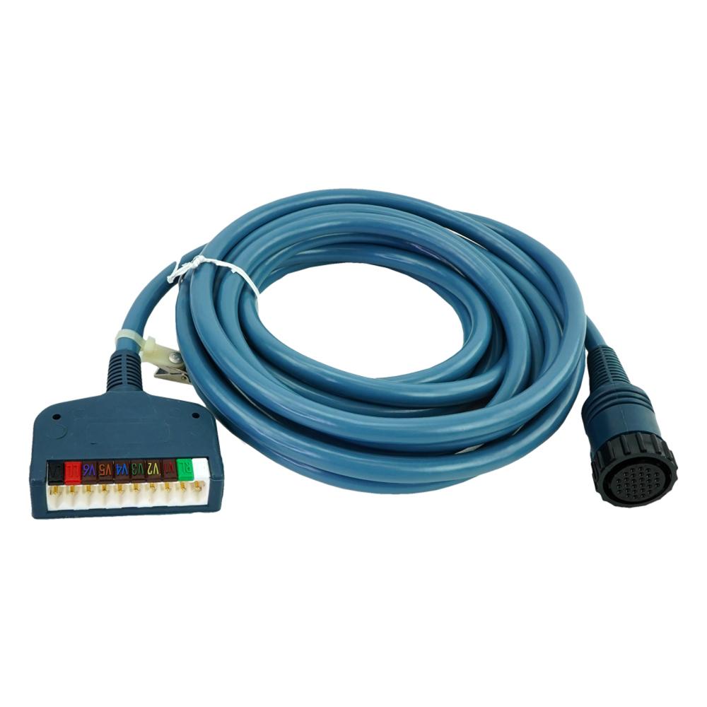 ECG Cable, 10-lead, shielded, 4.5 m/15 ft, 2/pack ECG Cable, 10-lead, shielded, 4.5 m/15 ft, 2/pack
