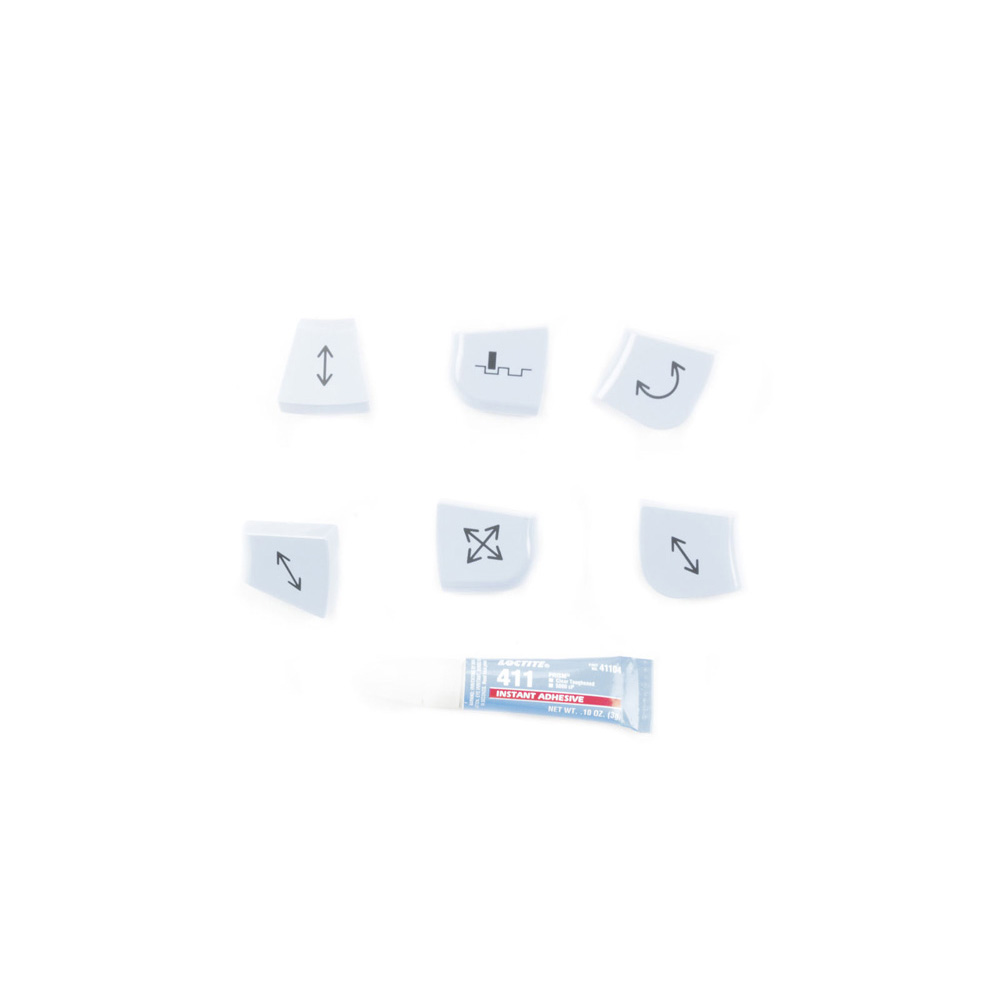 Overhead Tube Suspension (OTS) Console Push Button Caps Overhead Tube Suspension (OTS) Console Push Button Caps