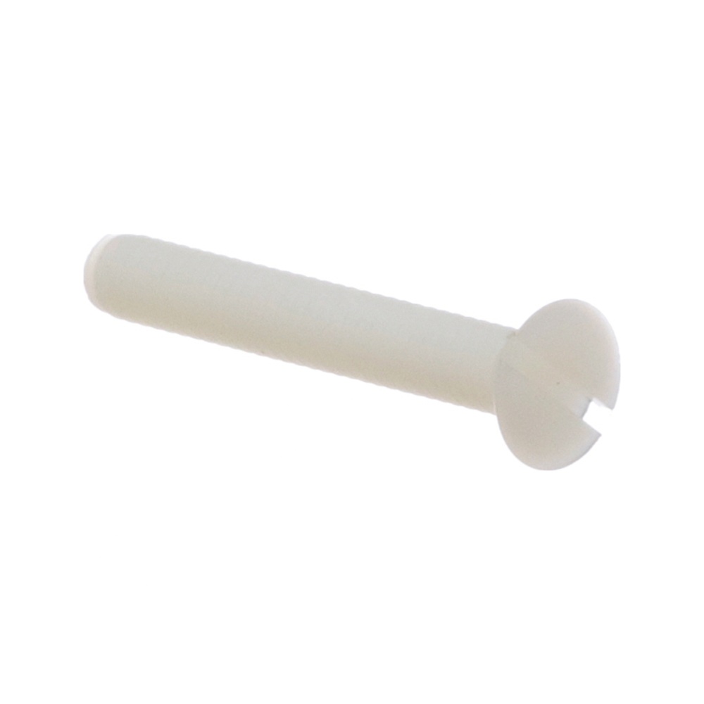 #1/4-20 X 1.75 inch Slotted Flat Head Nylon Screw #1/4-20 X 1.75 inch Slotted Flat Head Nylon Screw