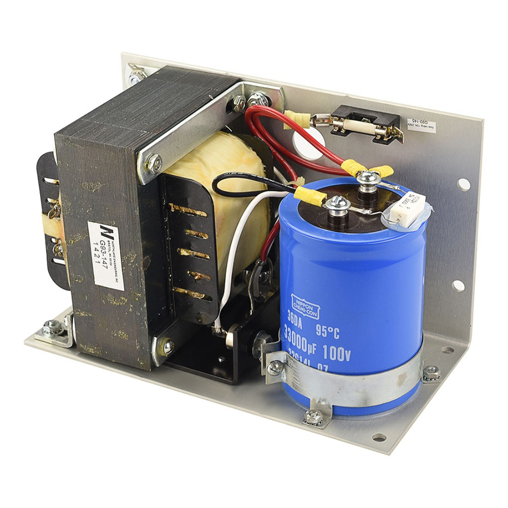 UNREGULATED FILAMENT POWER SUPPLY 120 VAC INPUT, 38V 15A OUTPUT SOLDER LUG TERMINATION UL/CSA/VDE APPROVED OPEN FRAME CONSTRUCTION. UL/CSA/VDE. SEE DRAWING. (DWG REV 5/92, JFK - O K). UNREGULATED FILAMENT POWER SUPPLY 120 VAC INPUT, 38V 15A OUTPUT SOLDER LUG TERMINATION UL/CSA/VDE APPROVED OPEN FRAME CONSTRUCTION. UL/CSA/VDE. SEE DRAWING. (DWG REV 5/92, JFK - O K).