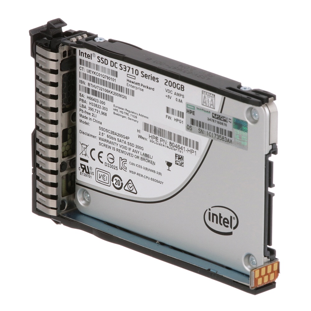 HP 200GB 6Gb SATA 2.5in WI PLP SC SSD Tested HP 200GB 6Gb SATA 2.5in WI PLP SC SSD Tested