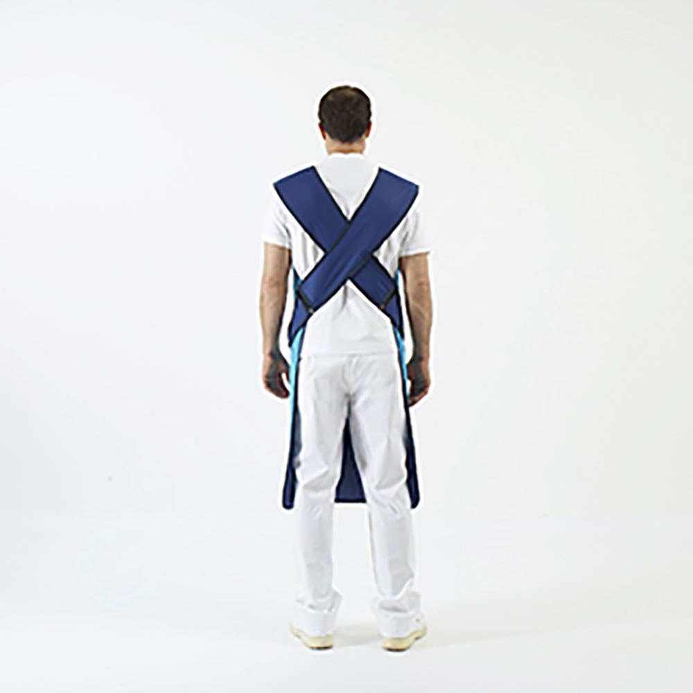 MAVIG Front Apron, model RA650 Ergonomic, lead eq 0.5-0.25 mm, size large, color Ocean MAVIG Front Apron, model RA650 Ergonomic, lead eq 0.5-0.25 mm, size large, color Ocean