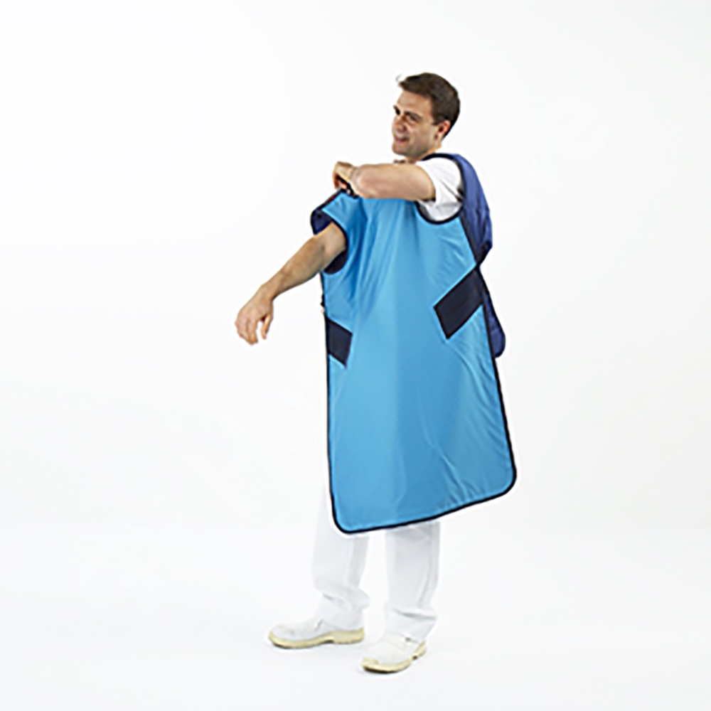 MAVIG Front Apron, model RA660 Comfort, lead eq 0.5-0.25 mm, size small, color Ocean MAVIG Front Apron, model RA660 Comfort, lead eq 0.5-0.25 mm, size small, color Ocean